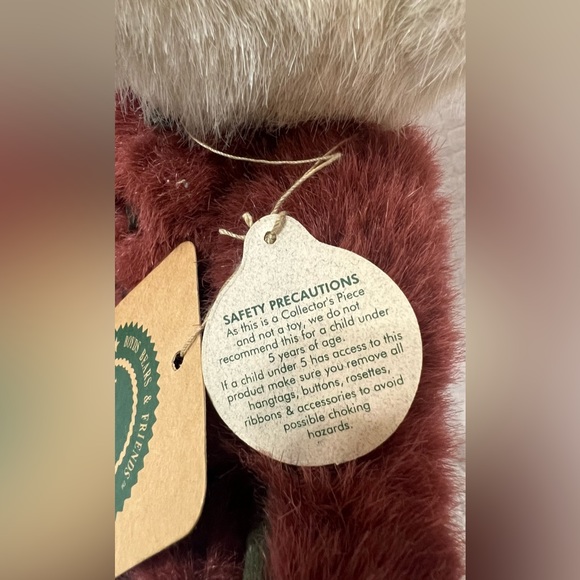 Boyds Bear Glynnis #918910-02 with Tags Archived Collection Plush Retired - Picture 8 of 9